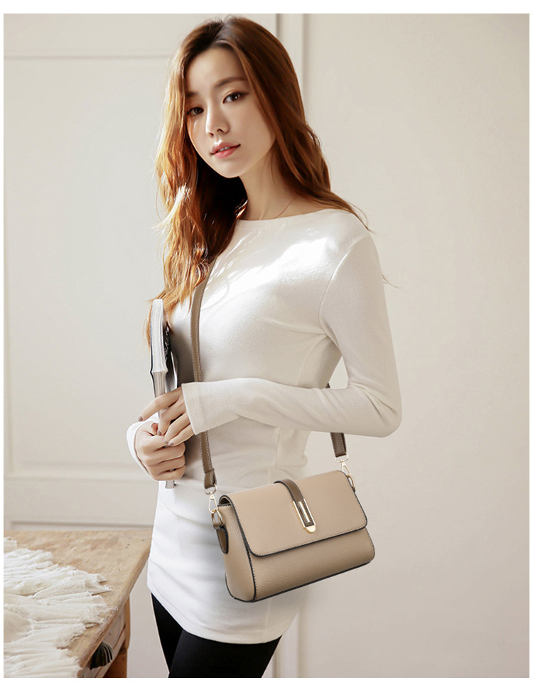 Small Square Shoulder Messenger Bag - Image 5