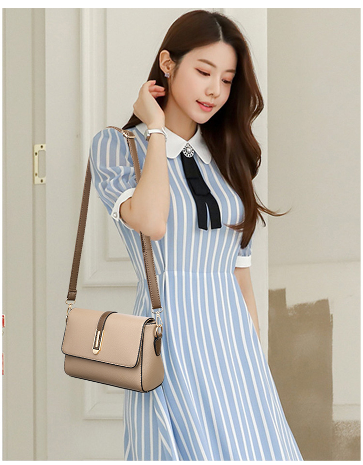 Small Square Shoulder Messenger Bag - Image 6