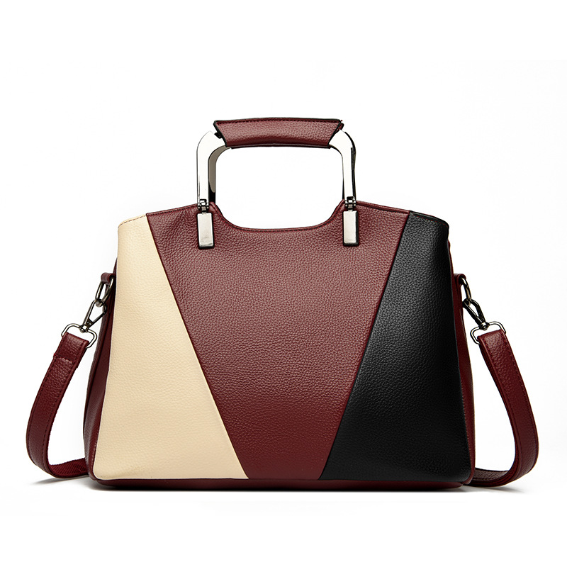 Genuine Leather temperament Tote Bag