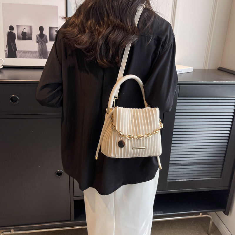 K-Style Crossbody Bucket Bag - Image 2